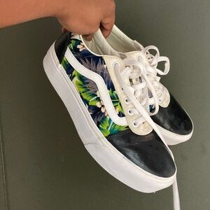 Vans Platform Paradise Floral Sneaker